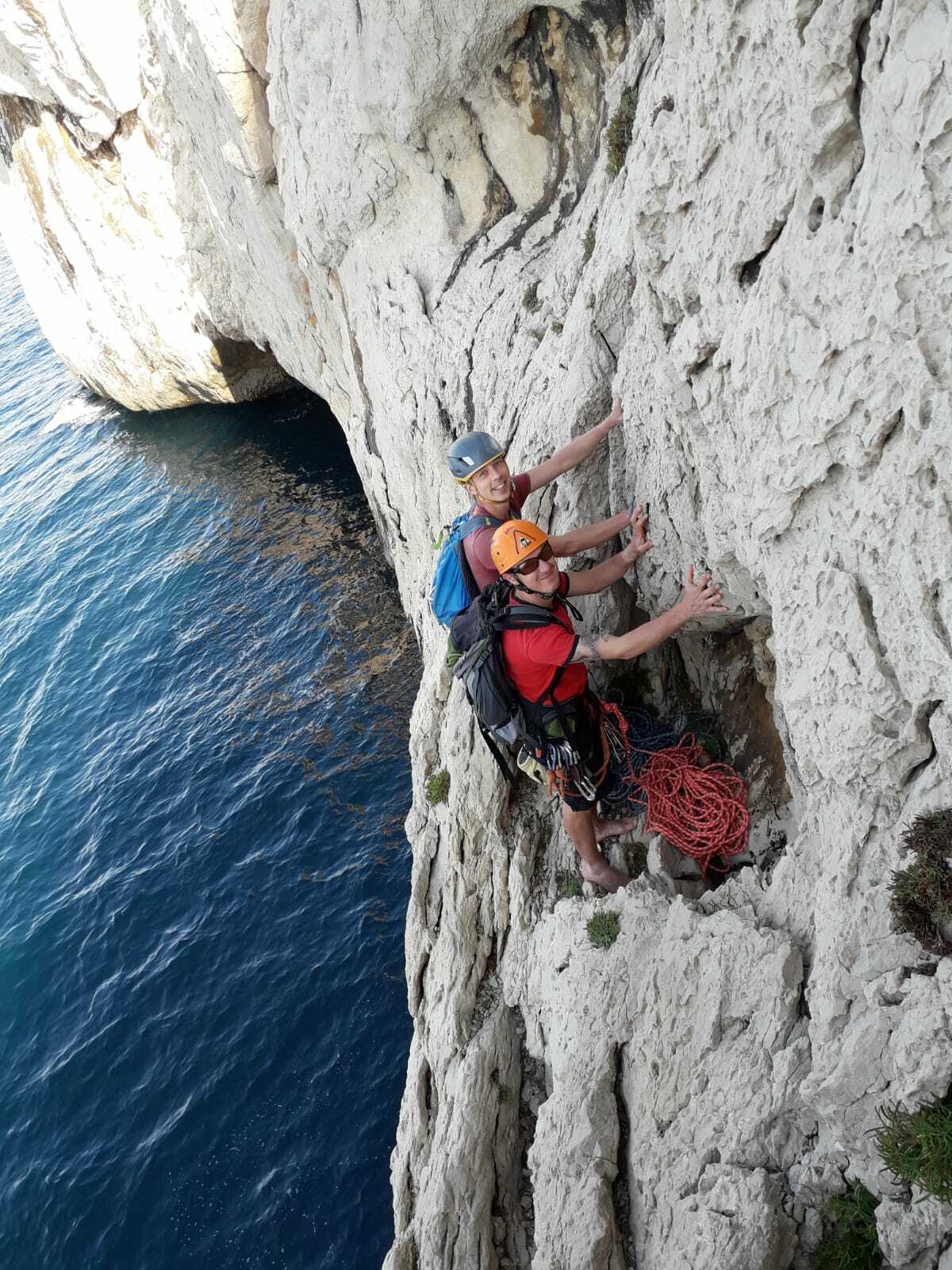 Weekend de Pâques: Stage grandes voies dans les Calanques.