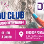 Apéro de rentrée du club chez Biocoop Fontaine